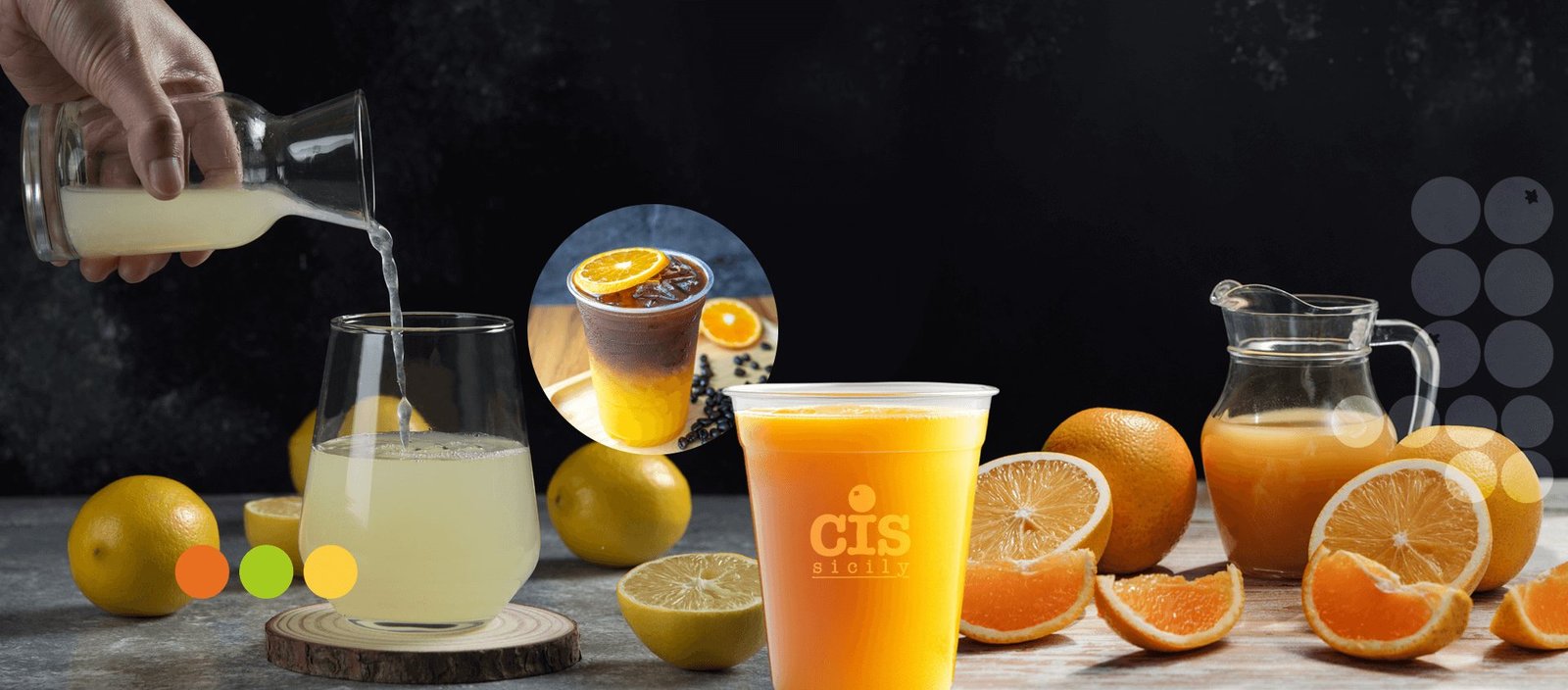 CIS Sicily citrus juices and beverages