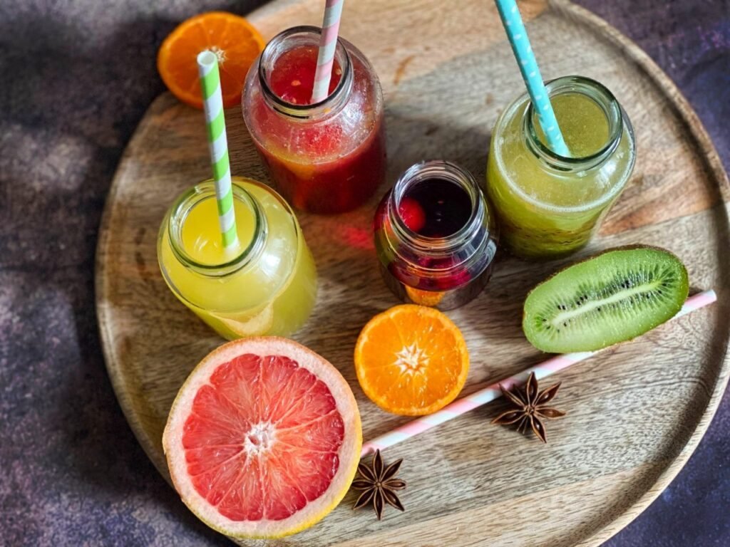 CIS Sicily fresh juices and citrus fruit selection